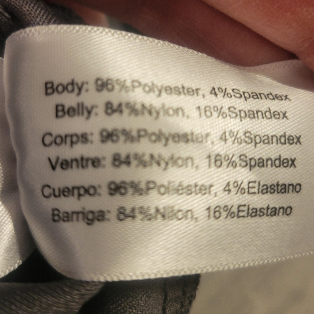 Motherhood Maternity Secret Belly Modern Gray Dress Pant Small - Picture 6 of 8